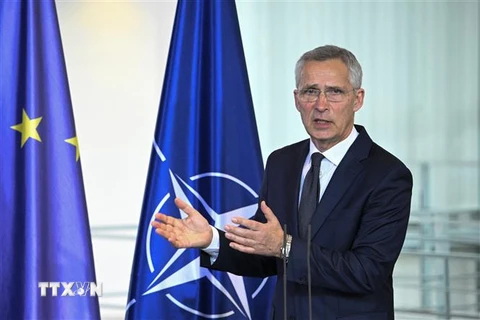 Tổng Thư ký NATO Jens Stoltenberg. (Ảnh: AFP/TTXVN)
