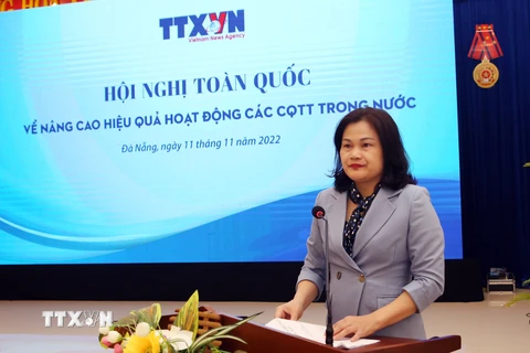 Bà Nguyễn Thị Sự được bổ nhiệm Phó Tổng Giám đốc Thông tấn xã Việt Nam