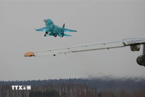 Máy bay Su-34 của Nga. (Ảnh: AFP/TTXVN)