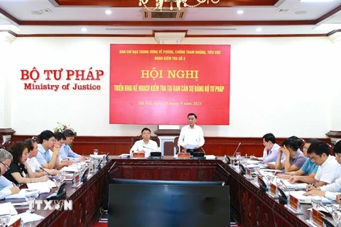 Quang cảnh hội nghị. (Ảnh: Phương Hoa/TTXVN)