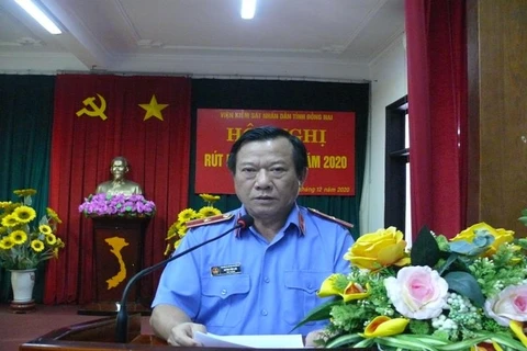 Ông Huỳnh Văn Lưu khi còn đương chức. (Nguồn: VOV)