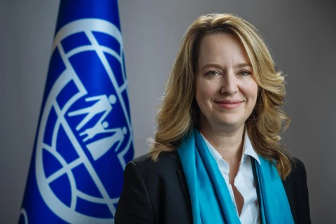 Bà Amy Pope, tân Tổng Giám đốc Tổ chức Di cư Quốc tế (IOM). (Nguồn: IOM)