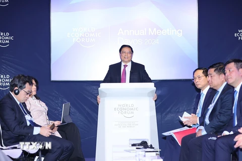 Thủ tướng chủ trì Phiên Đối thoại Chiến lược Quốc gia Việt Nam-WEF