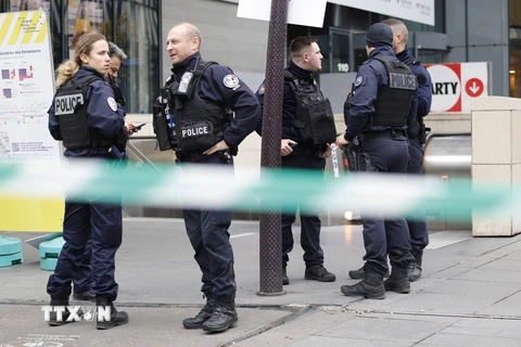 Cảnh sát Pháp. (Ảnh minh họa: AFP/TTXVN)