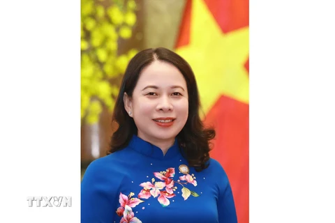 Quyền Chủ tịch nước Võ Thị Ánh Xuân. (Ảnh: TTXVN)