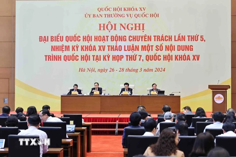 Quang cảnh hội nghị. (Ảnh: Minh Đức/TTXVN)