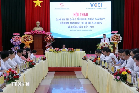 Quang cảnh Hội thảo. (Ảnh: Công Thử/TTXVN)