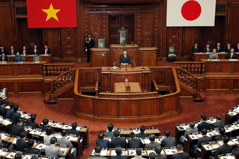 Chủ tịch nước phát biểu trước Quốc hội Nhật Bản 