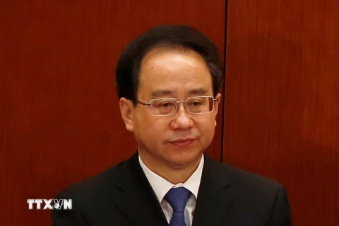 Ông Lệnh Kế Hoạch khi còn là Phó Chủ tịch Hội nghị Chính trị Hiệp thương Nhân dân toàn quốc Trung Quốc. (Nguồn: EPA/TTXVN)