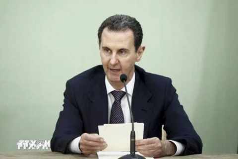 Tổng thống Syria Bashar Al-Assad. (Ảnh: Getty Images/TTXVN)