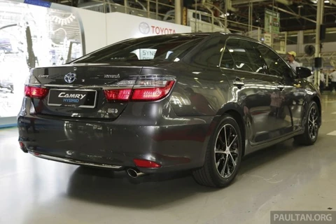 Toyota Malaysia ra mắt dòng Camry Hybrid lắp ráp nội địa