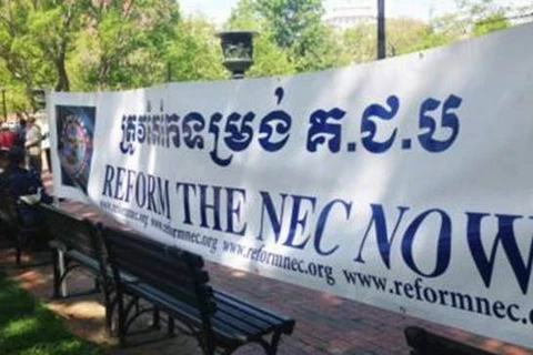 Hạ viện Campuchia thông qua Ủy ban bầu cử quốc gia mới 