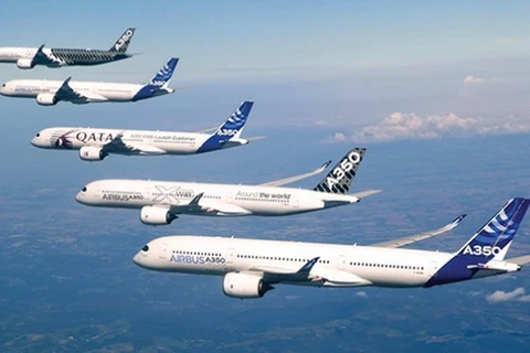 Airbus vượt Boeing về đơn đặt hàng trong bốn tháng đầu năm 2015