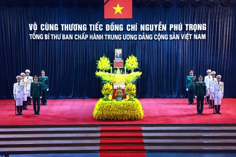 Video trực tiếp Lễ viếng Tổng Bí thư Nguyễn Phú Trọng