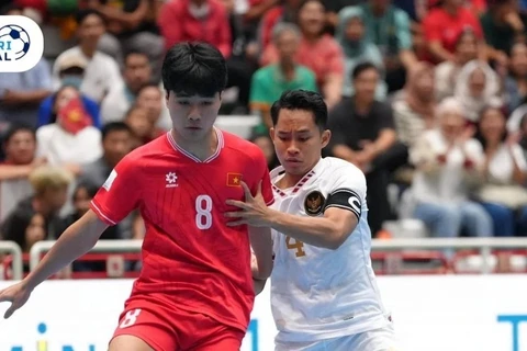 Futsal Việt Nam thua Indonesia ở chung kết. (Nguồn: Galeri Futsal)