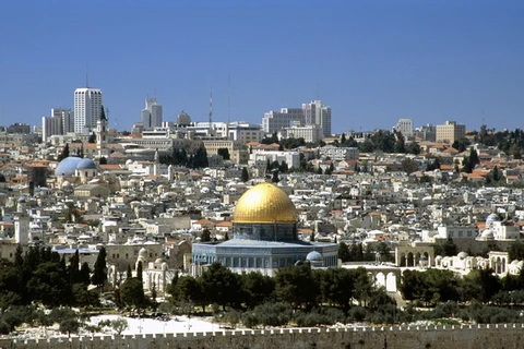 Khu định cư tại Jerusalem. (Nguồn: AP)
