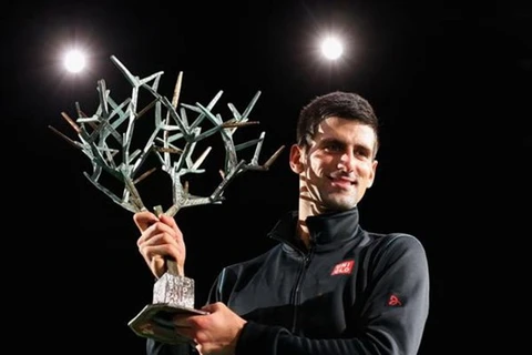 Hạ bệ Ferrer, Djokovic lần thứ 2 lên ngôi Paris Masters