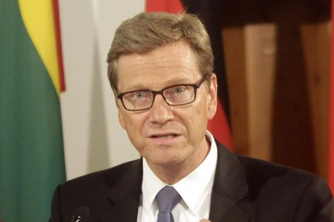 Ngoại trưởng Guido Westerwelle. (Nguồn: http://tg24.sky.it)