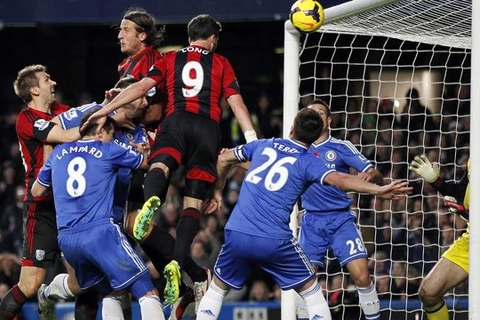 Chelsea (áo xanh) suýt ôm hận trên sân nhà. (Nguồn: Getty Images)