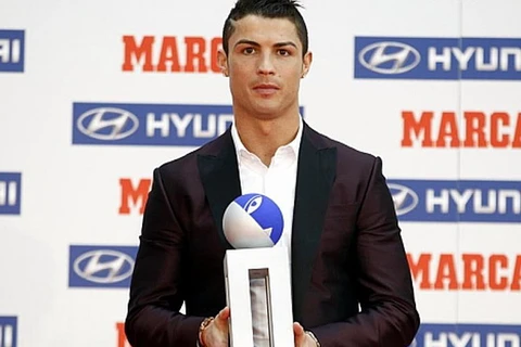 Vượt mặt Messi, Ronaldo là cầu thủ xuất sắc nhất Liga