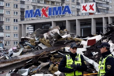 Ðiện chia buồn về vụ sập siêu thị ở Cộng hòa Latvia