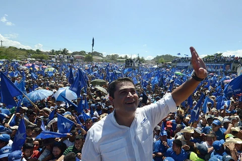 Ứng cử viên Juan Orlando Hernandez. (Nguồn: AFP)