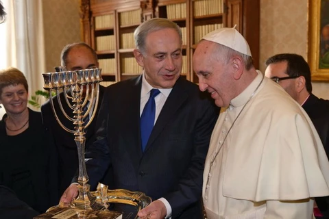 Giáo hoàng và Thủ tướng Israel đối thoại về hòa bình Trung Đông