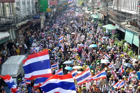 Hơn 50.000 người ủng hộ chiến dịch phong tỏa Bangkok