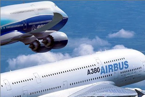 Airbus không thua kém Boeing. (Nguồn: AP)