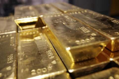 Giá vàng trên thị trường châu Á giảm phiên thứ hai
