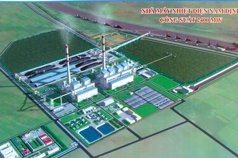 Nhà máy nhiệt điện Nam Định sẽ phát điện vào năm 2020