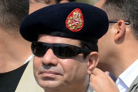 Thống chế Sisi tuyên bố ra tranh cử tổng thống Ai Cập