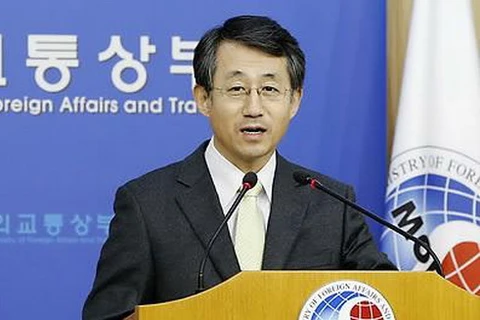 Phát ngôn Bộ Ngoại giao Hàn Quốc Cho Tai-young. (Nguồn: AP)