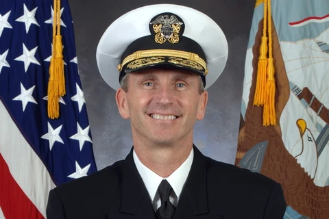 Tư lệnh Hải quân Mỹ, Đô đốc Jonathan W. Greenert. (Nguồn: AP)