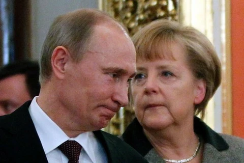 Điện đàm căng thẳng giữa lãnh đạo Nga, Đức về Ukraine