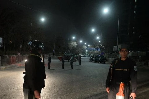 Cảnh sát có mặt tại nơi diễn ra vụ tấn công. (Nguồn: AFP)