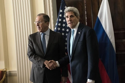 Ông Kerry hy vọng Nga-Mỹ vẫn hợp tác về tiêu hủy vũ khí hóa học của Syria. (Nguồn: AFP/TTXVN)