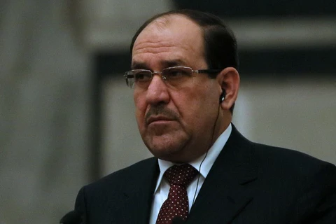 Thủ tướng Iraq Nuri al-Maliki. (Nguồn: AFP/TTXVN)