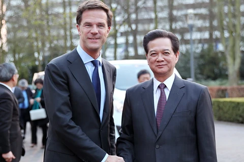 Thủ tướng Nguyễn Tấn Dũng hội đàm với Thủ tướng Hà Lan