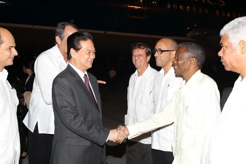 Thủ tướng Nguyễn Tấn Dũng hội kiến Chủ tịch Quốc hội Cuba
