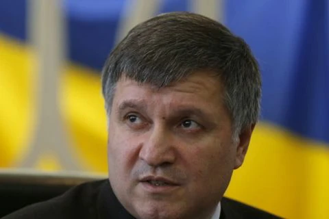 Người biểu tình đòi Bộ trưởng Nội vụ Ukraine từ chức