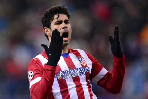 Costa không kịp bình phục để ra sân. (Nguồn: Reuters)