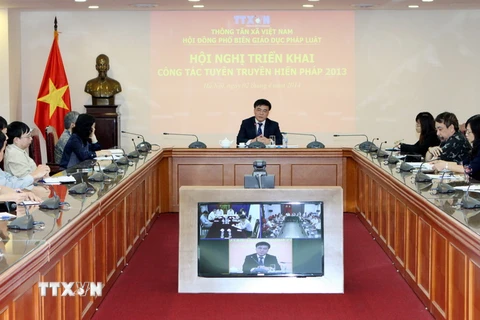 TTXVN triển khai tuyên truyền, thực hiện Hiến pháp 2013