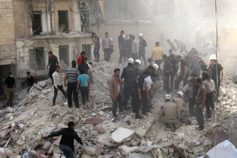 Syria: Tấn công bằng đạn cối, 100 người thương vong 