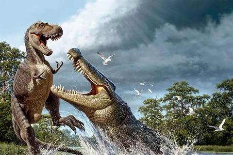 Phát hiện mới về loài cá sấu khổng lồ cổ đại săn khủng long