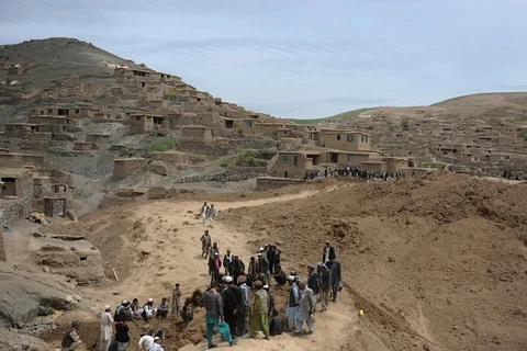 [Photo] Afghanistan khắc phục hậu quả vụ lở đất kinh hoàng