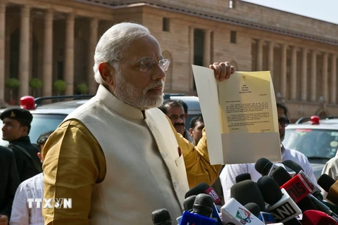 Tân thủ tướng Ấn Độ Narendra Modi tuyên thệ nhậm chức 