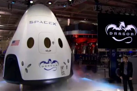 Tập đoàn SpaceX giới thiệu tàu vũ trụ thế hệ mới Dragon V2