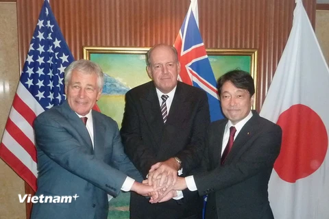 Australia-Nhật-Mỹ phản đối thay đổi hiện trạng bằng vũ lực