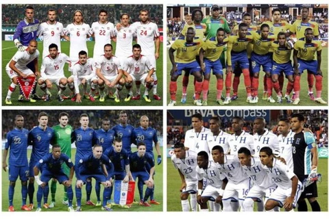 Chốt danh sách bảng E World Cup 2014: Chờ đợi điều bất ngờ